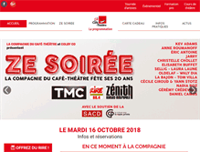 Tablet Screenshot of nantes-spectacles.com
